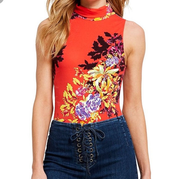 Free People Tops - SZ LG ONLY NEW Free people thong bodysuit